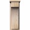 Ekena Millwork Huntington Smooth Corbel w/Backplate, Douglas Fir, 7 1/2"W x 10"D x 22"H COR08X10X22HUN01SDF - alternate 4